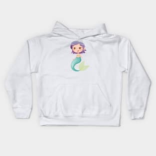 Purple Mermaid Kids Hoodie